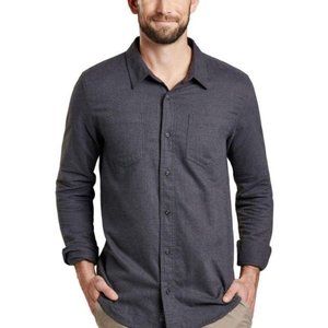 Toad & Co - Lightweight Flannel - Charcoal Grey - Size Large
